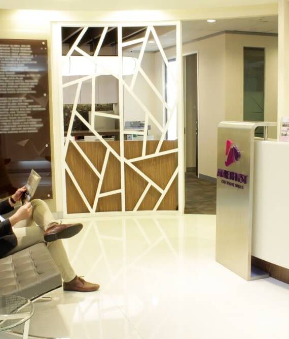 amethyst serviced office jakarta lobby 2