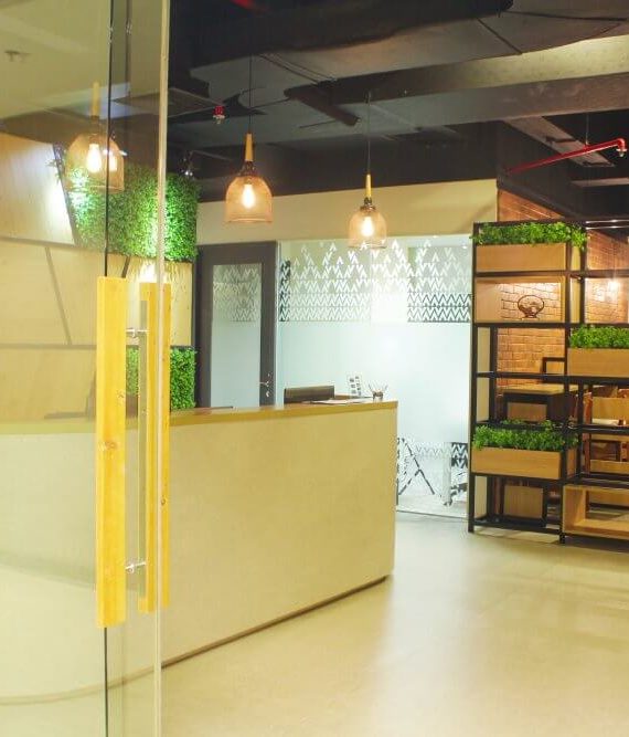 amethyst serviced office jakarta lobby